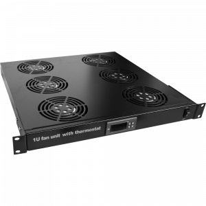 Блок вентиляторов 19" с термостатом